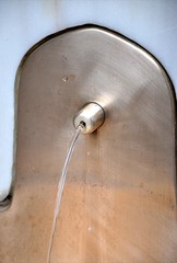 detail view, spring water