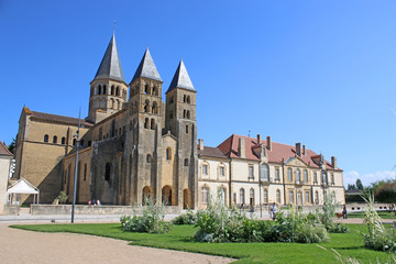 Fototapeta na wymiar Paray le Monial Basilica, France