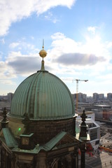 dome of the church in berlin