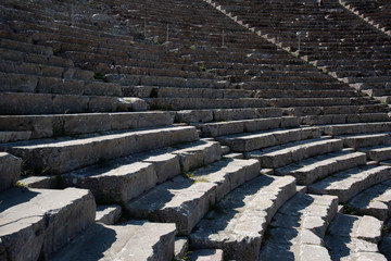 Epidaurus Theater. Ancient Greece, Peloponnese