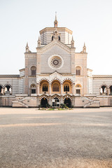 Monumental Cemetery in Milan