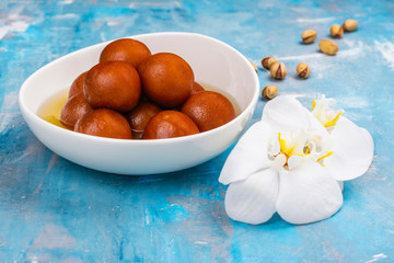 Gulab jamun - indian sweet dish