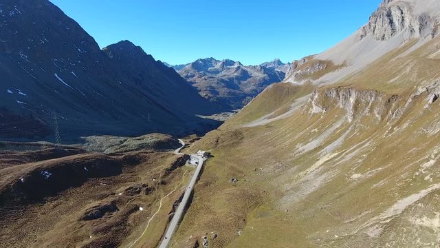 returm from Albula pass - Switzerland 