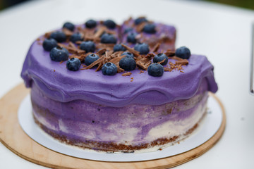 Blueberry dessert