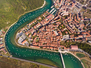 View of Plentzia, Bizkaia, Basque Country, Spain