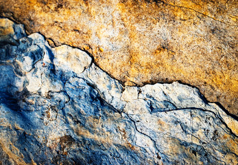 limestone of two kinds of colors