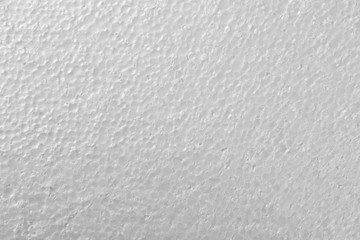 Styrofoam white texture and background
