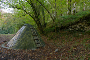 Carbonera en Eugui. Navarra © Ana
