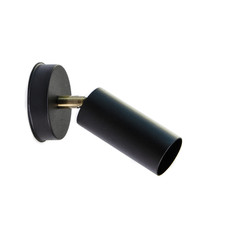 Luminaire with a non-ordinary lamp black	