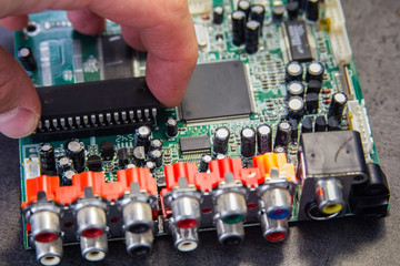 Installation of processor in hardware