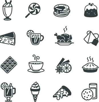 food icon set