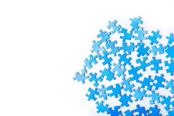 connecting piece jigsaw puzzle, Business connection, success and strategy concept, education, society and teamwork