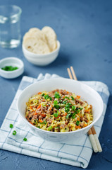 Beef and cabbage stir fry