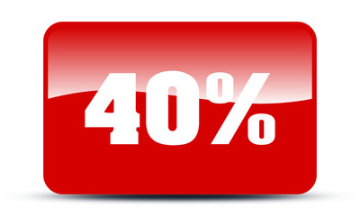 40% Rabatt 