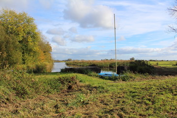Flusslandschaft in Holland