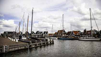 Fototapeta na wymiar Port in Holland