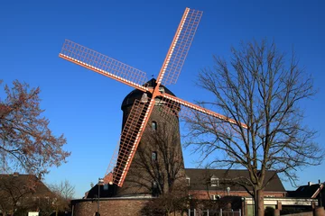 Foto op Plexiglas Artistiek monument Teloy-molen in Meerbusch