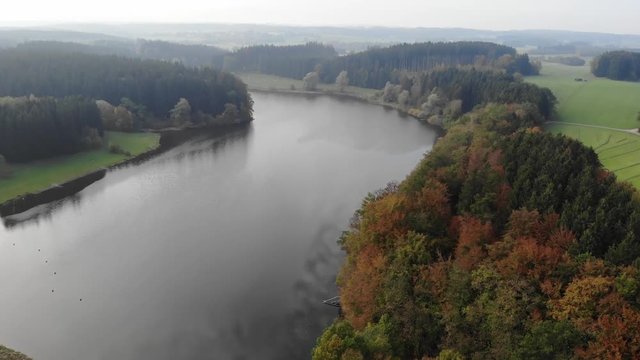 Luftaufnahme Windachspeicher