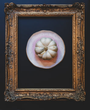 Framed Pumpkin