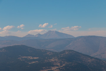 Fototapeta na wymiar View from Lost Gulch Overlook Colorado