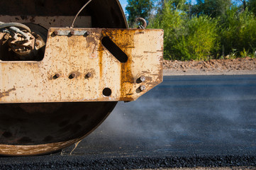 Construction of a new road