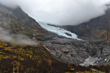 Glacier lake Norway