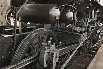 Steam Locomotive Closeup