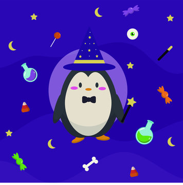 penguin wizard 