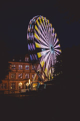 Ferris Wheel at Night
