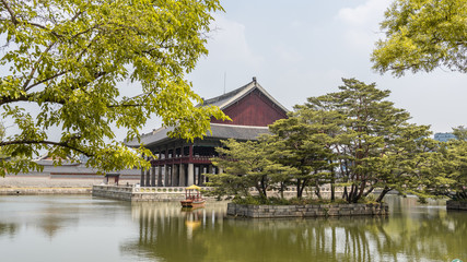 Obraz premium Kaiserpalast in Korea Seoul 