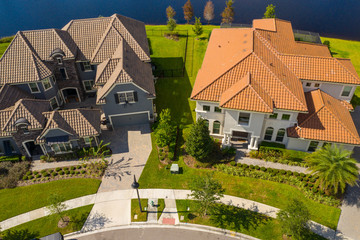 Aerial photo luxury homes Orlando Florida © Felix Mizioznikov