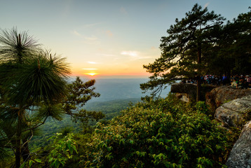 Obraz premium Last light from mountain5.