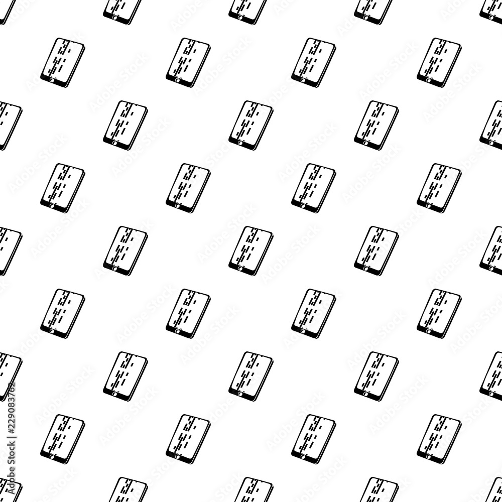 Poster dead pixel smartphone pattern vector seamless repeating for any web design