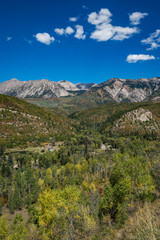 Fall colours in Crested Butte Colorado