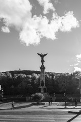 Montreal Mont Royal Black and White