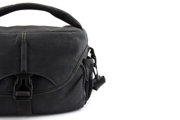 Naklejka premium bag camera isolated white background