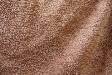brown fabric texture of wool on clothes