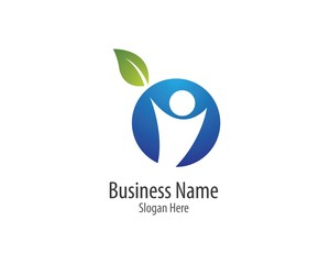 Human health symbol illustration