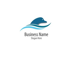 Dolphin logo illustration