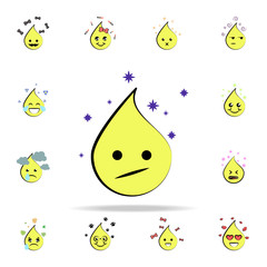 emoji indifferent icon. EMOJI icons universal set for web and mobile