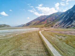 Kyzyl Art Pass between Kyrgyzstan and Tajikistan, taken in August 2018