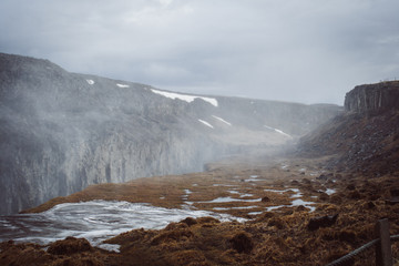 waterfall in iceland