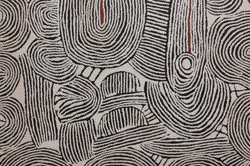 Abstract geometric pattern. Dark deep white and black colors