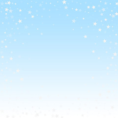 Random falling stars Christmas background. Subtle 