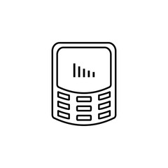 Phone, network icon. Element of telecommunication icon for mobile concept and web apps. Thin line Phone, network icon can be used for web and mobile