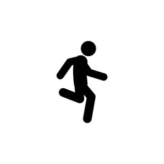 run, fast icon. Element of walking and running people icon for mobile concept and web apps. Detailed run, fast icon can be used for web and mobile