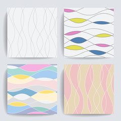 Abstract pattern collection.