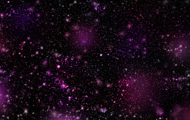 A space of the galaxy ,atmosphere with stars at dark background.