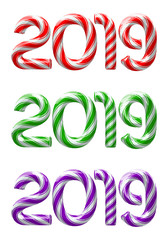 Candy cane numbers of 2019