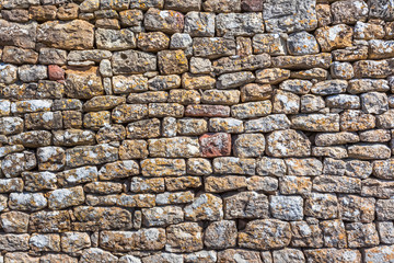 mur de pierres sèches 